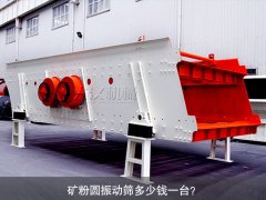 <b>礦粉圓振動篩多少錢一臺？</b>